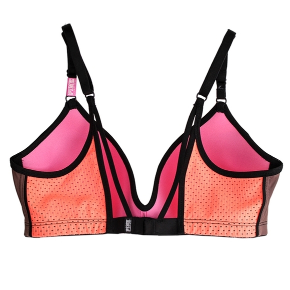 NWT VS PINK Varsity Light Scoop Push-Up Bra - Picture 4 of 4